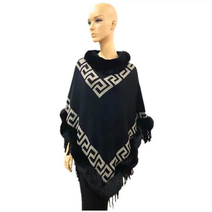 G-Inspired Poncho - Lal's Boutique