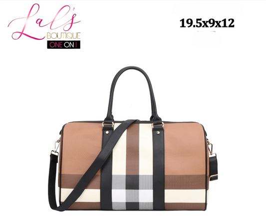 Classic Designer Duffel Bag - Lal's Boutique