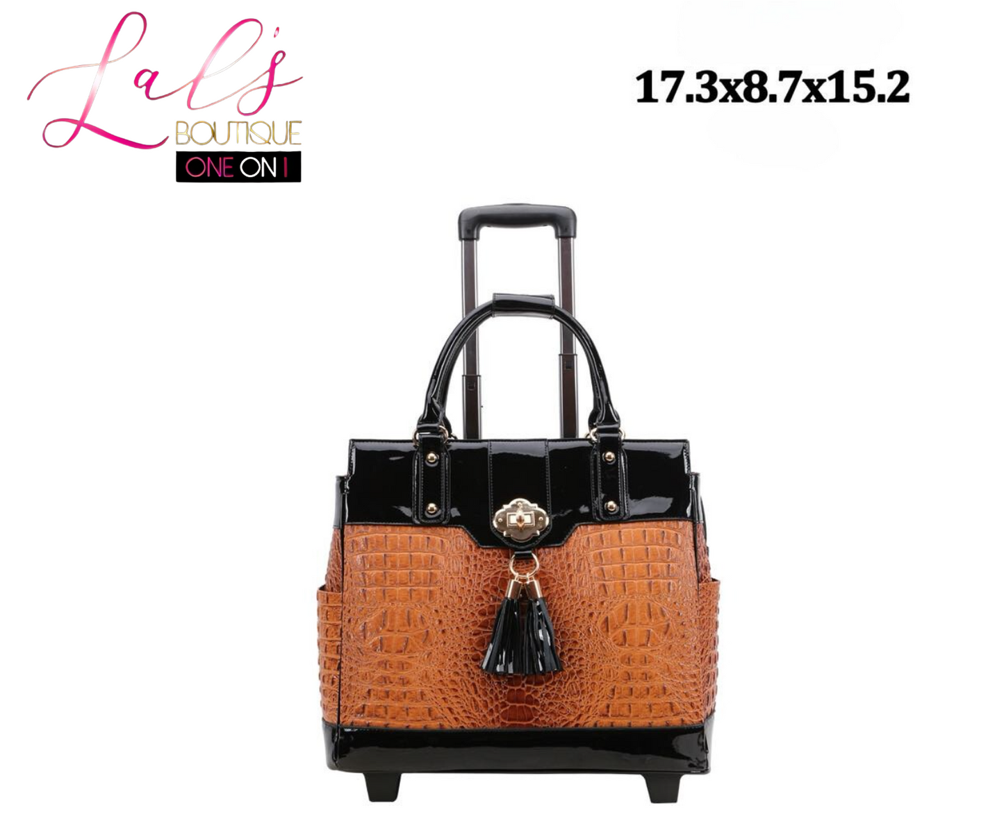 Croc-Style Travel Bag - Lal's Boutique