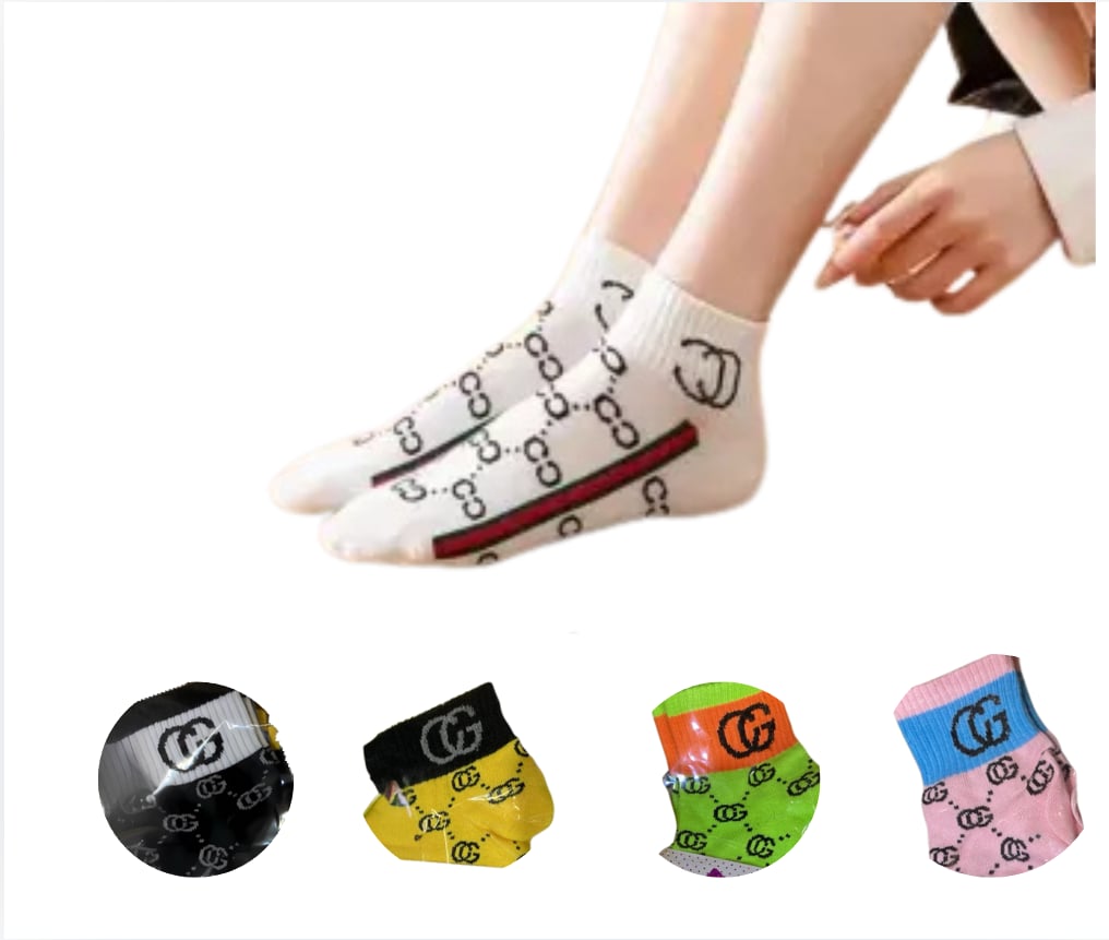 G-Inspired Ankle Socks - Lal's Boutique