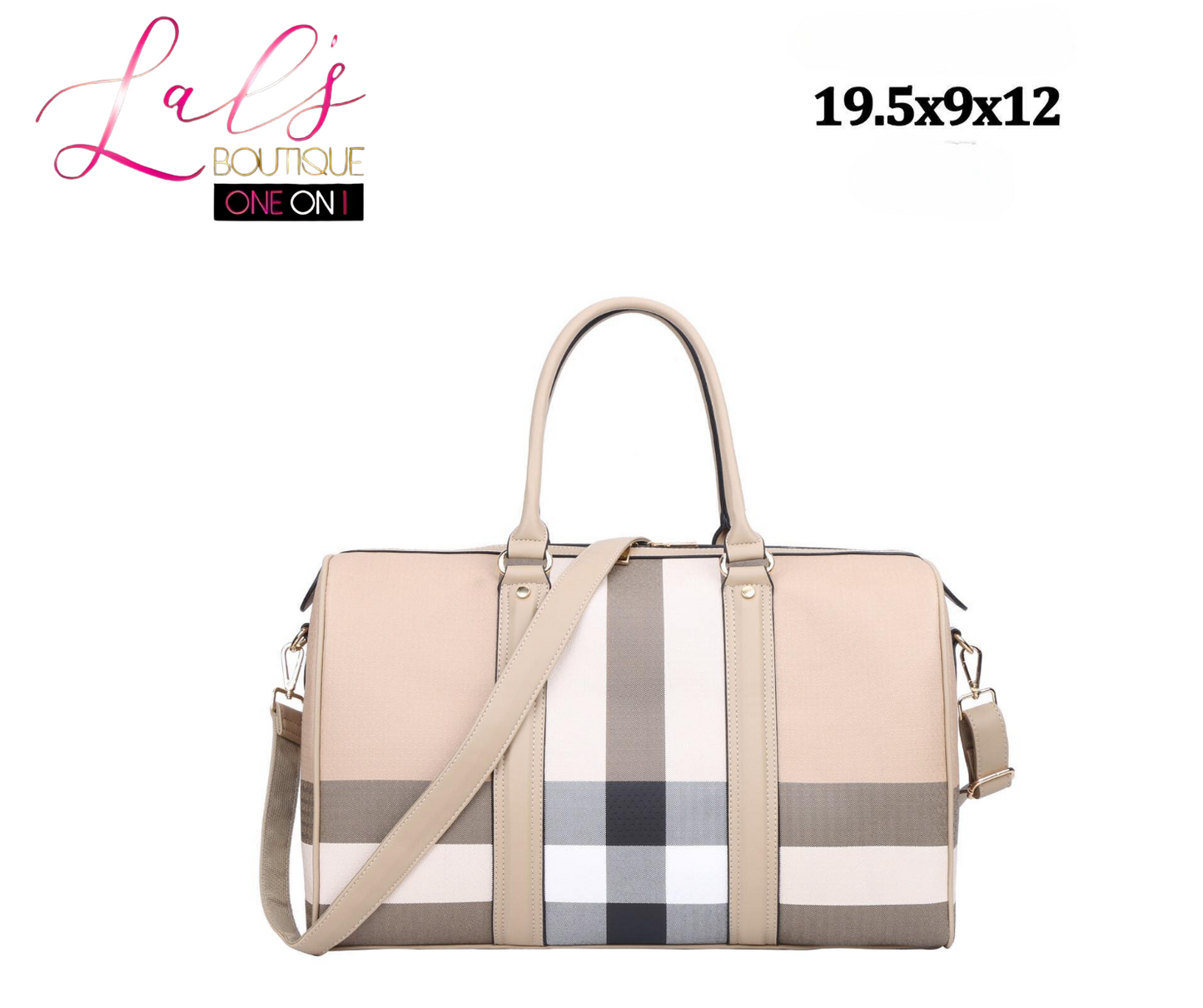 Classic Designer Duffel Bag - Lal's Boutique