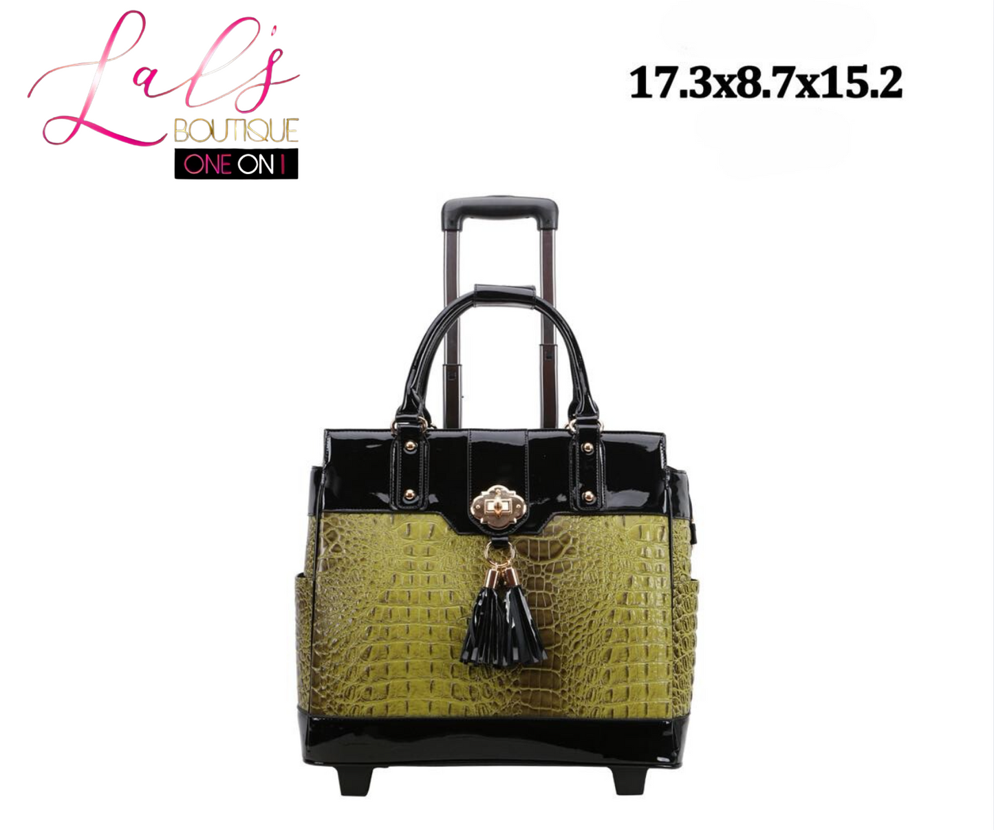 Croc-Style Travel Bag - Lal's Boutique