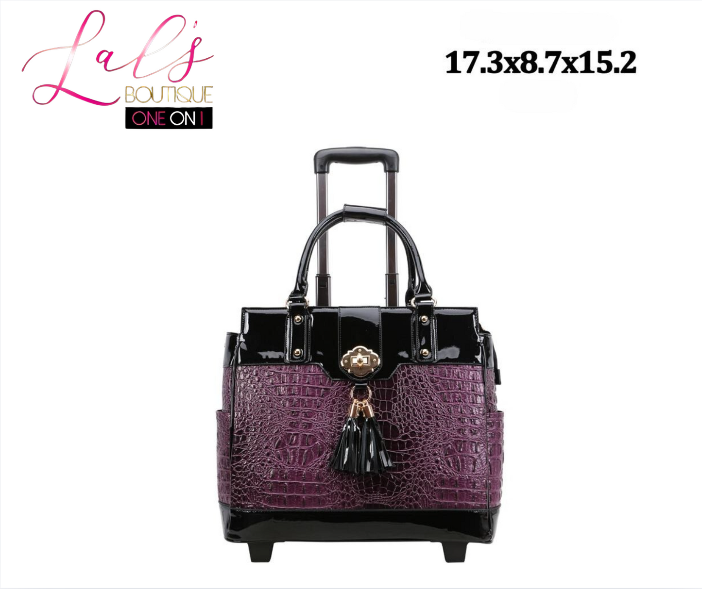 Croc-Style Travel Bag - Lal's Boutique