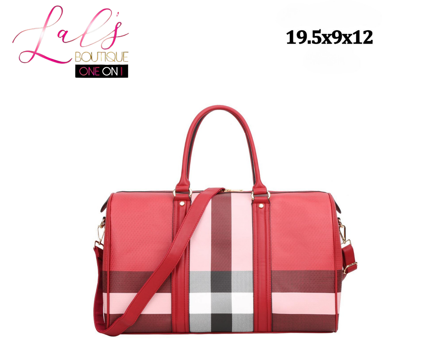 Classic Designer Duffel Bag - Lal's Boutique