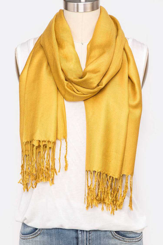 Classic Plain Scarf - Lal's Boutique