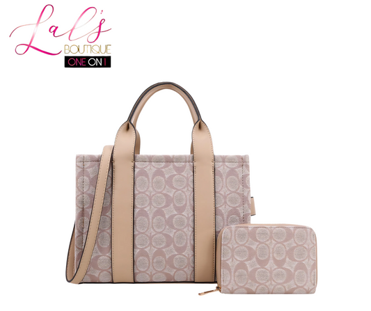 C Designer-Inspired 2-Piece Handbag Set - Lal's Boutique